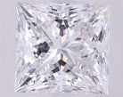 3.47ct Princess D VVS1 Lab Grown Diamond
