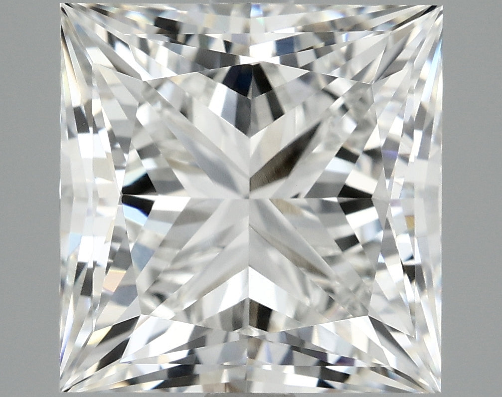 4.09ct Princess F VVS2 Lab Grown Diamond