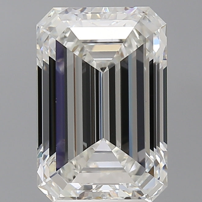 4.09ct Emerald F VS1 Lab Grown Diamond