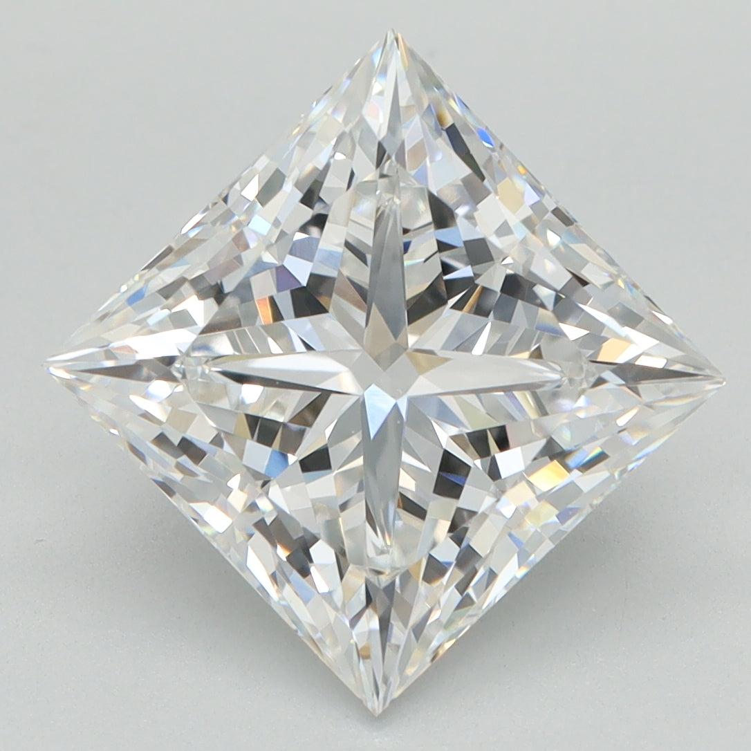 4.09ct Princess E VVS1 Lab Grown Diamond
