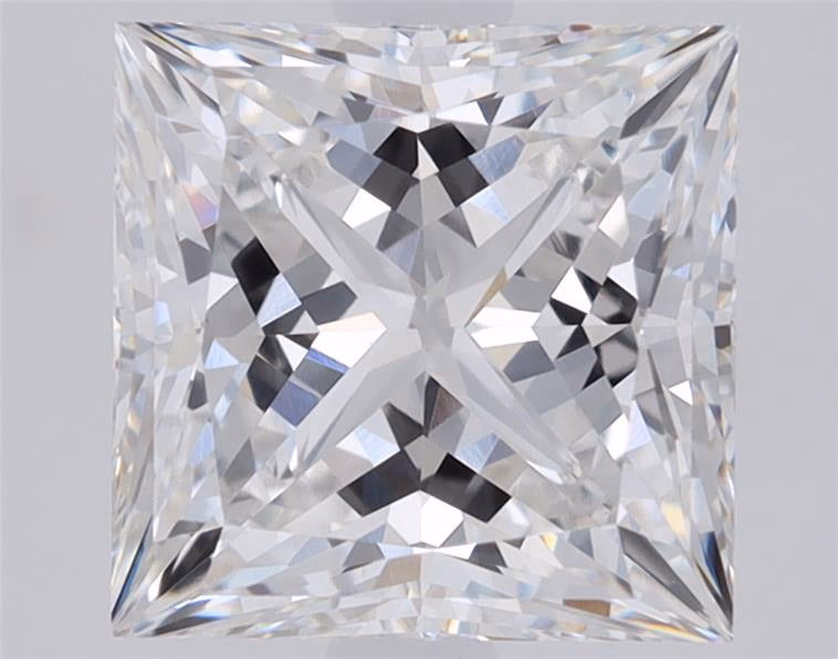 3.04ct Princess E VVS1 Lab Grown Diamond