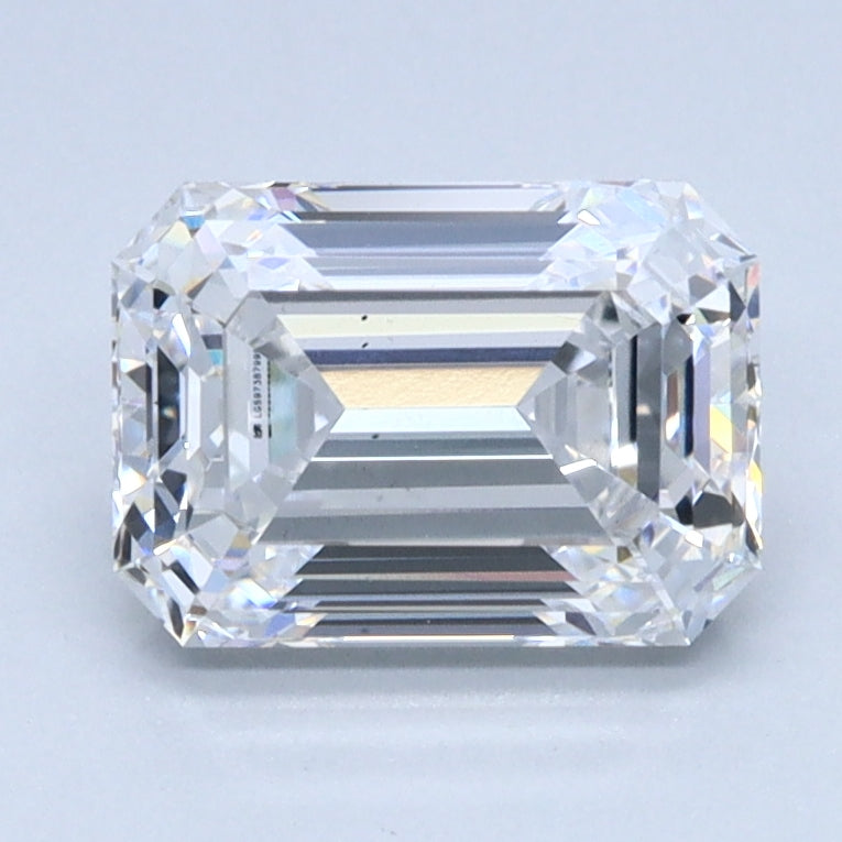 1.63ct Emerald D VS2 Lab Grown Diamond
