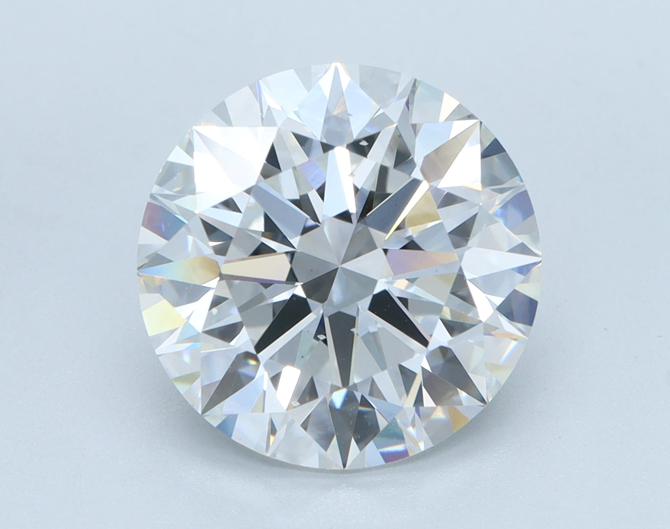 4.09ct Round D VS2 Lab Grown Diamond