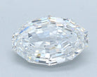 1.09ct Oval Step Cut D VVS2 Lab Grown Diamond