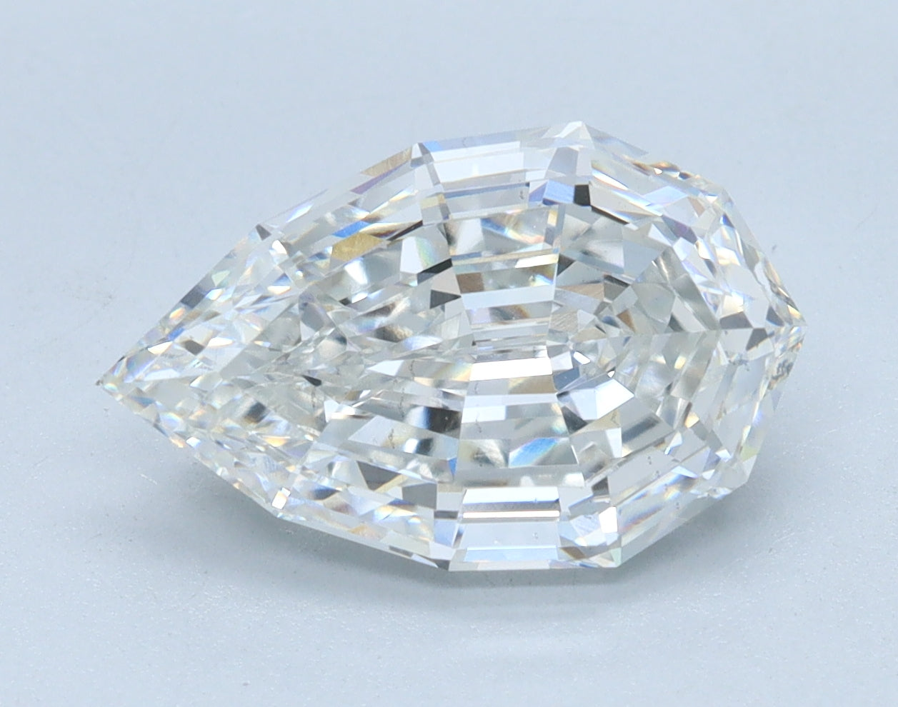 3.01ct Pear Step E VS2 Lab Grown Diamond