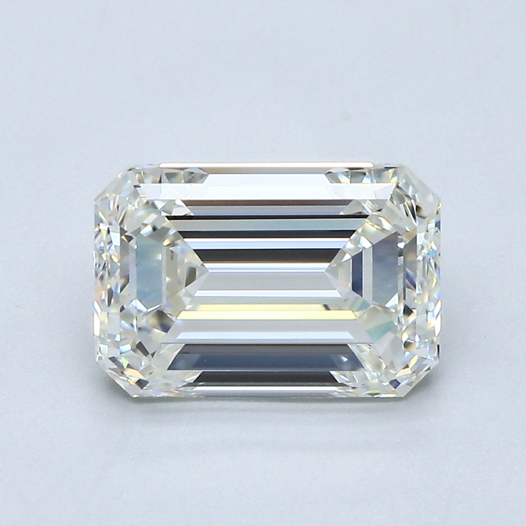 3ct Emerald J VVS2 Natural Diamond