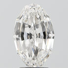3.25ct Oval Step Cut E VVS2 Lab Grown Diamond