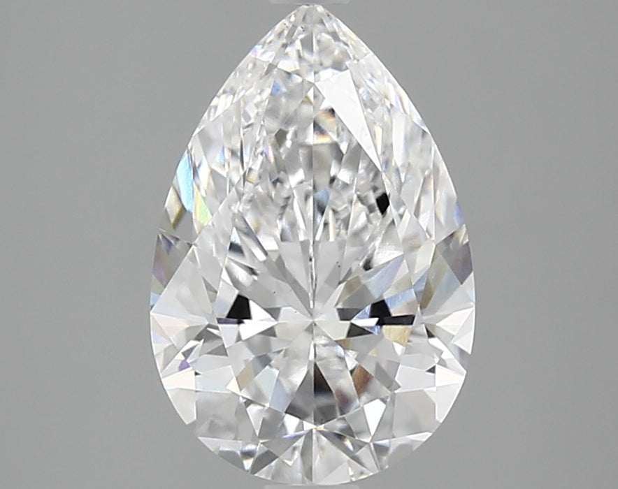 2.56ct Pear D VS1 Lab Grown Diamond