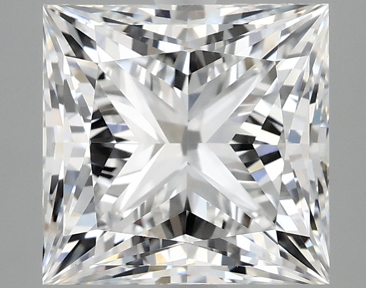 4.09ct Princess E VVS2 Lab Grown Diamond