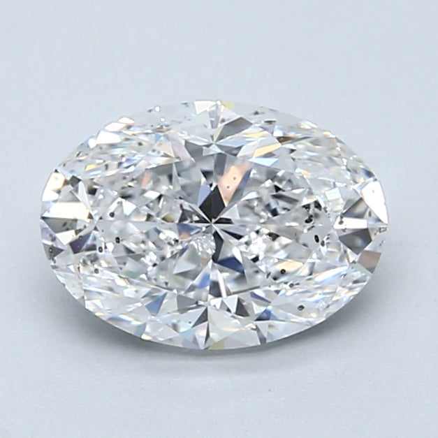 1.5ct Oval D I1 Natural Diamond