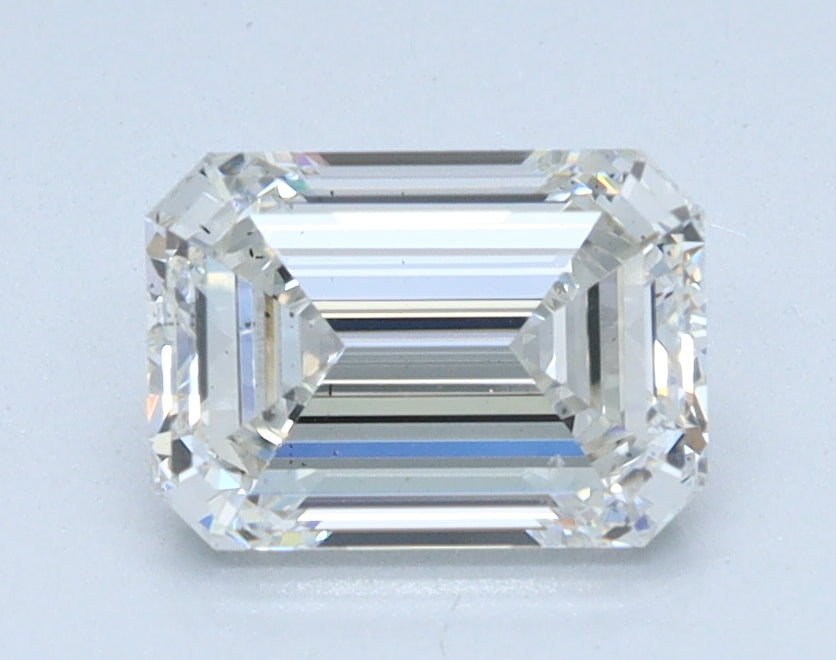 1.1ct Emerald F VS2 Lab Grown Diamond