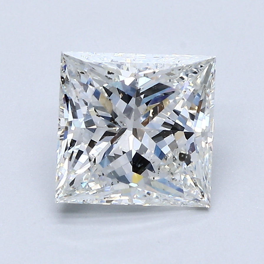 2.21ct Princess G SI2 Natural Diamond
