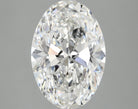 3.1ct Oval F VVS2 Lab Grown Diamond