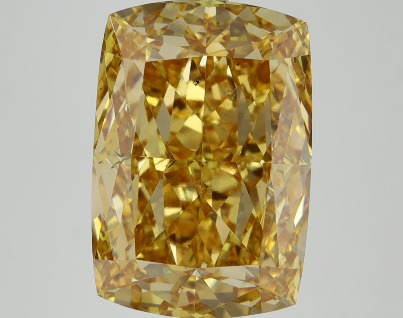10.02ct Cushion Y VS2 Lab Grown Diamond