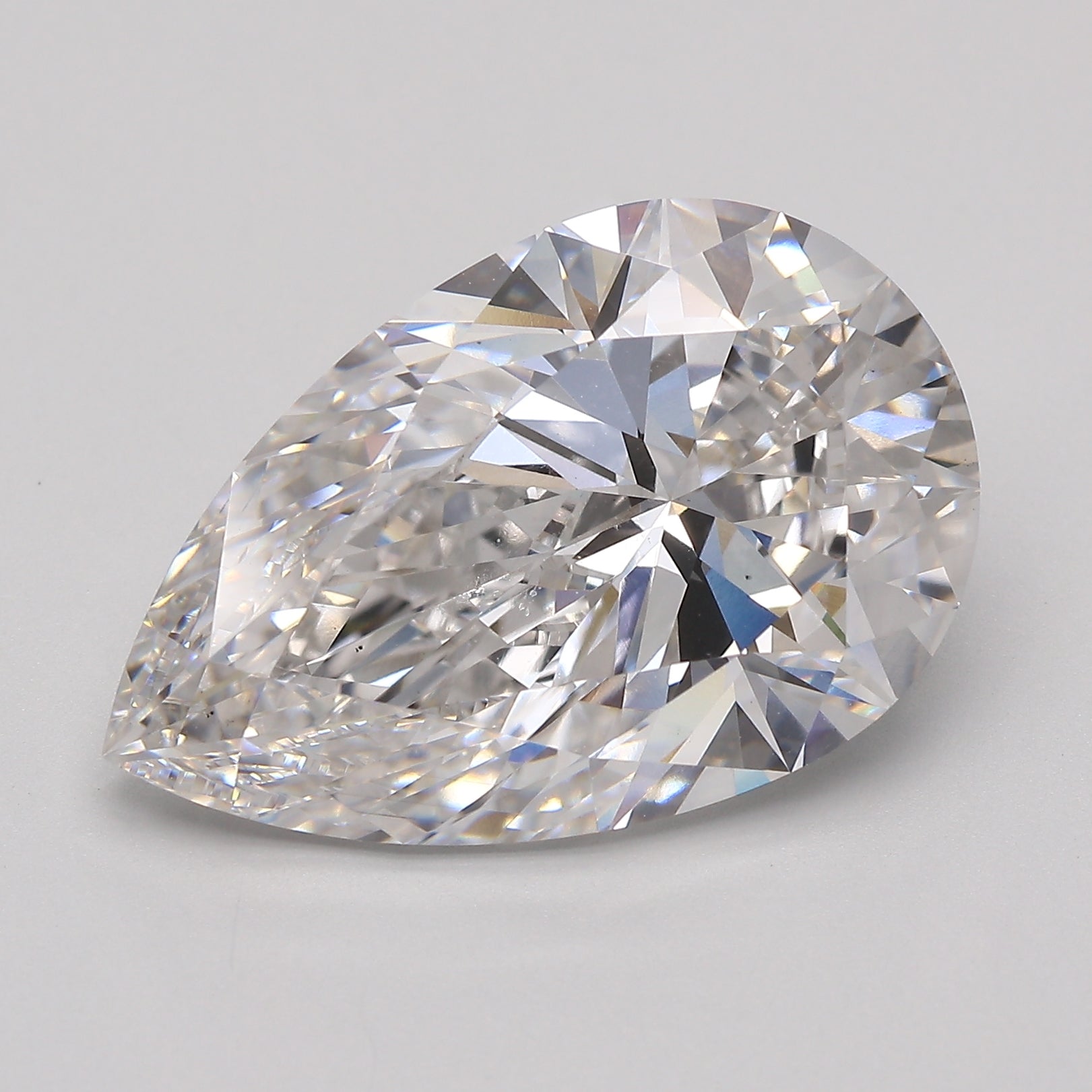 10.79ct Pear E VS2 Lab Grown Diamond
