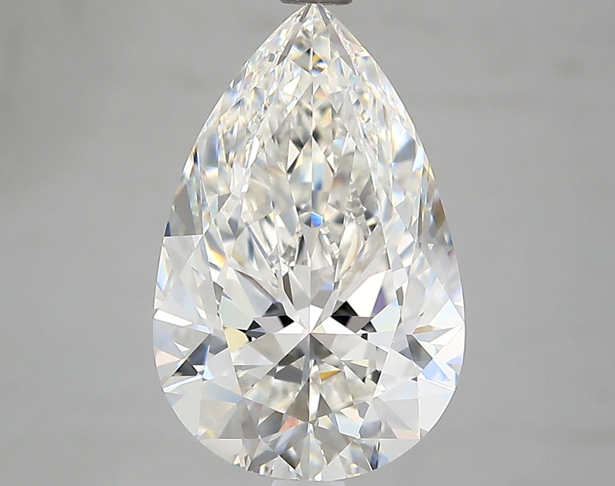 4ct Pear G VS1 Natural Diamond