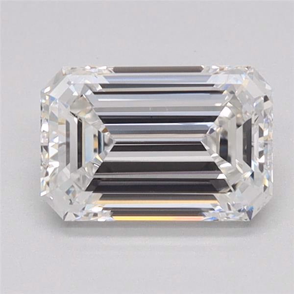 1.51ct Emerald E IF Lab Grown Diamond