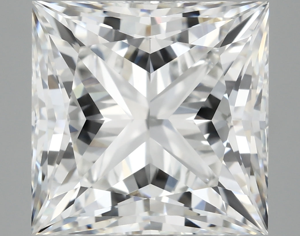 5.09ct Princess D VVS2 Lab Grown Diamond