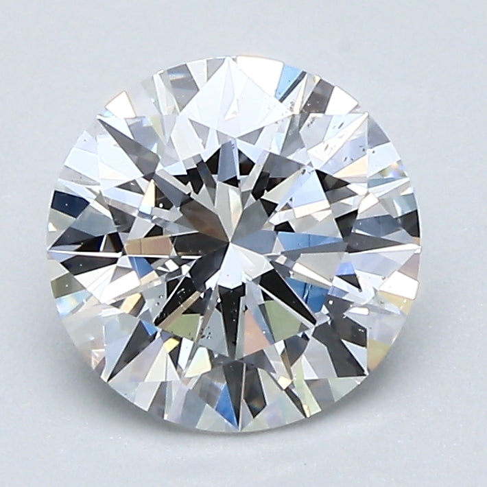 1.62ct Round D SI2 Natural Diamond
