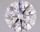 3.81ct Round F VVS2 Lab Grown Diamond