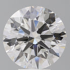 5.56ct Round F VVS2 Lab Grown Diamond