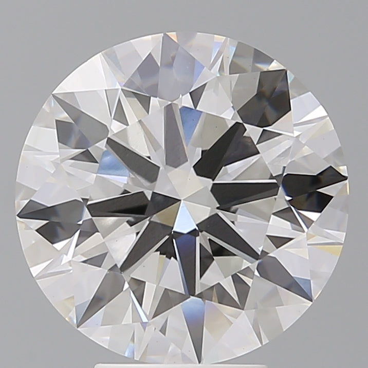 5.56ct Round F VVS2 Lab Grown Diamond