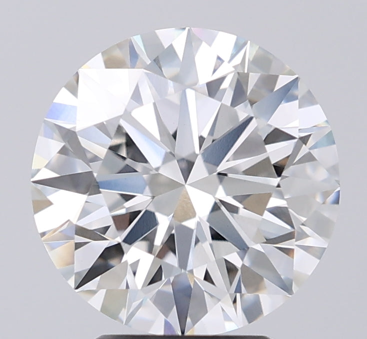 3.65ct Round F VVS2 Lab Grown Diamond