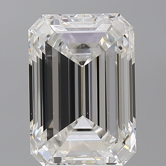 3.49ct Emerald F VS2 Lab Grown Diamond