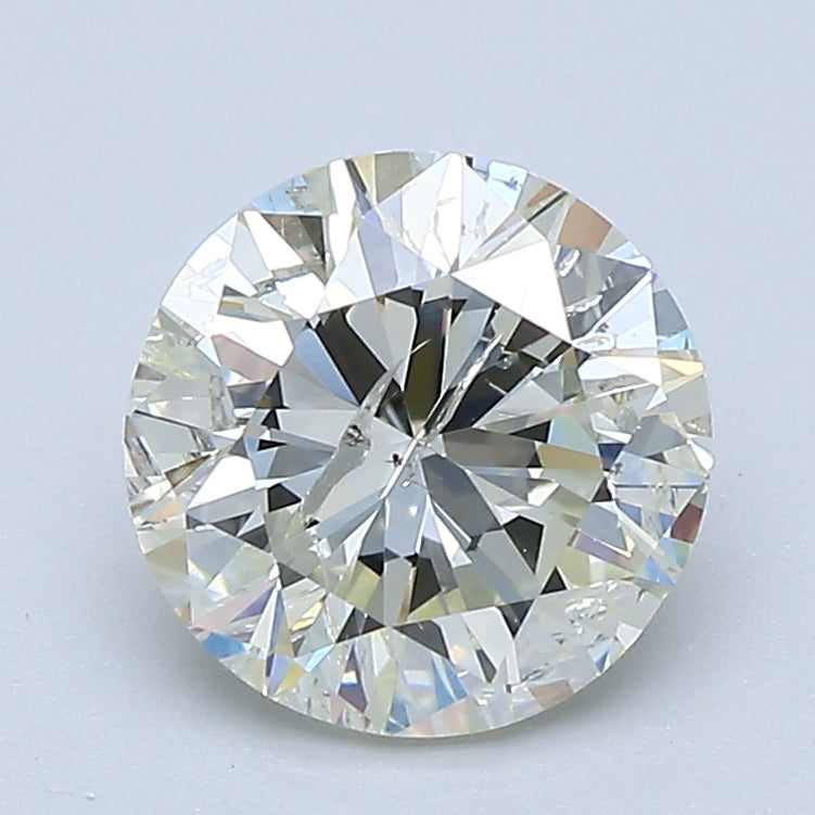1.7ct Round K I1 Natural Diamond
