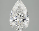 2.18ct Pear F VVS2 Lab Grown Diamond