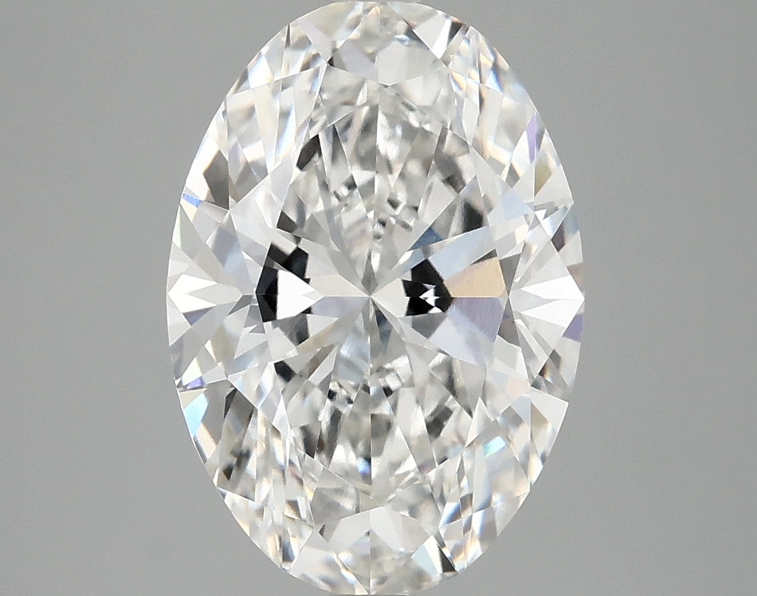 4.09ct Oval F VVS2 Lab Grown Diamond