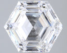 3.53ct Hexagonal D VS1 Lab Grown Diamond