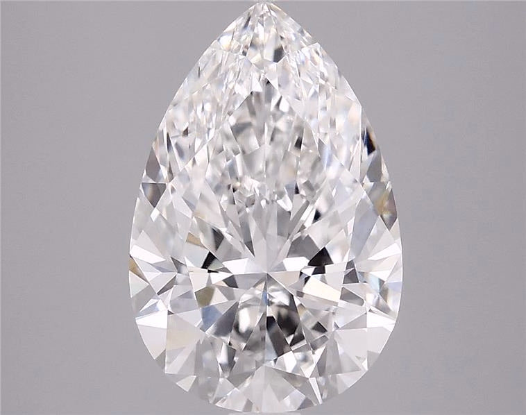5.44ct Pear E VVS2 Lab Grown Diamond