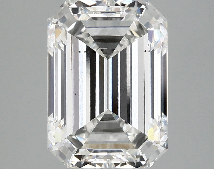3.23ct Emerald F VS2 Lab Grown Diamond