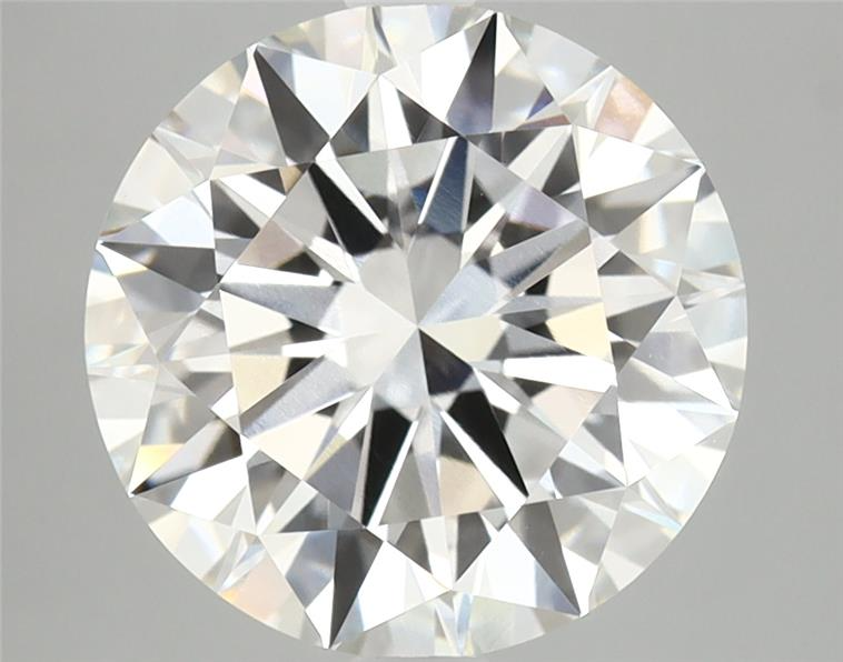3.91ct Round F VVS2 Lab Grown Diamond