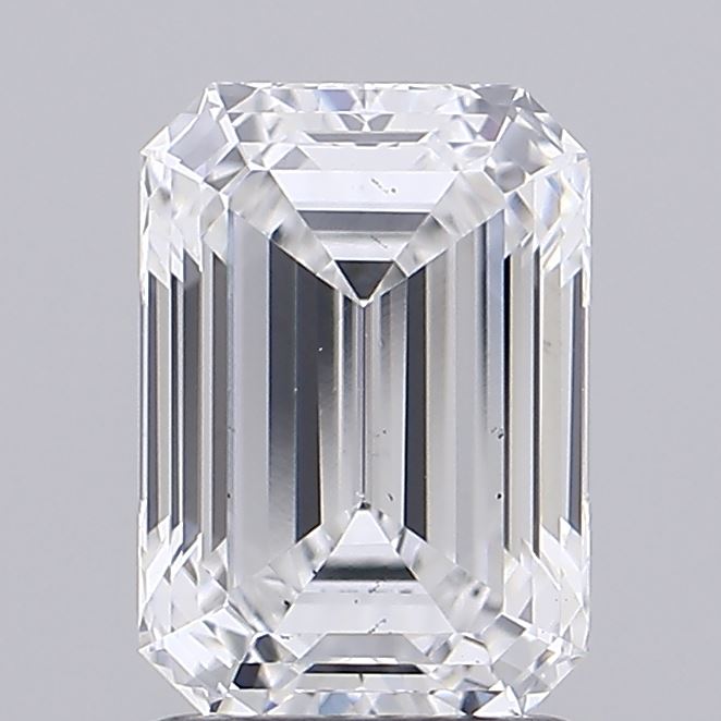 1.66ct Emerald D VS2 Lab Grown Diamond