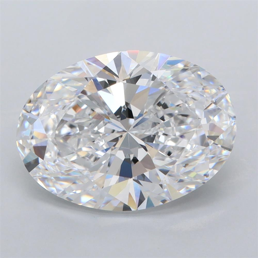 3.43ct Oval E VVS1 Lab Grown Diamond