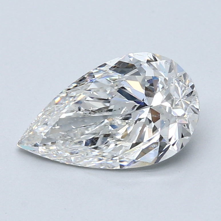 2.01ct Pear F SI2 Natural Diamond