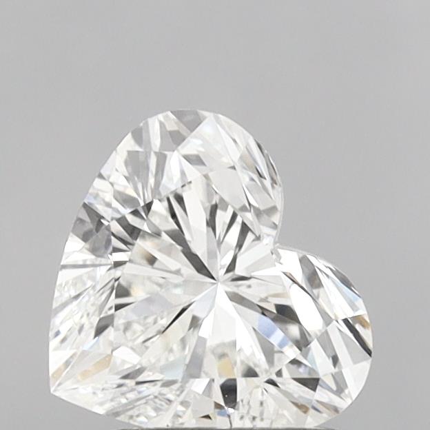 1.5ct Heart F VVS1 Lab Grown Diamond