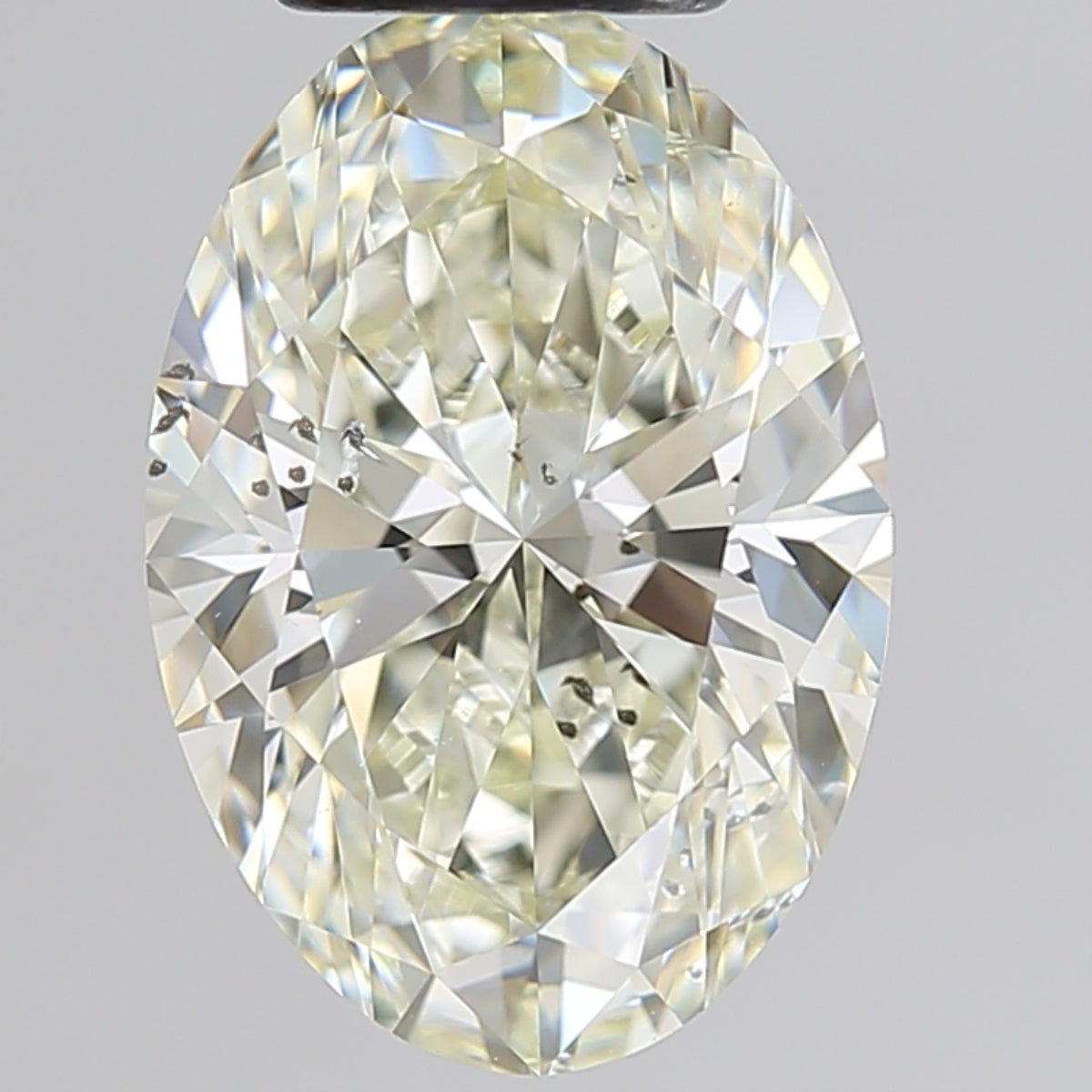 5.02ct Oval L SI2 Natural Diamond