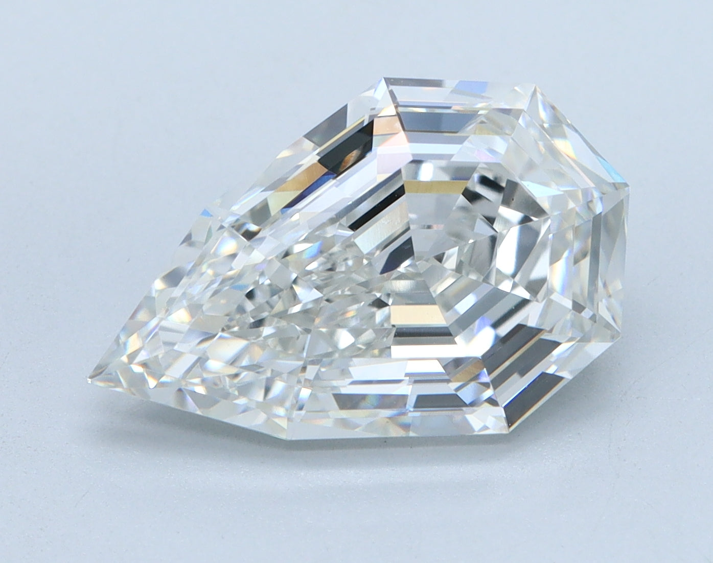 3.84ct Pear Step E VVS2 Lab Grown Diamond