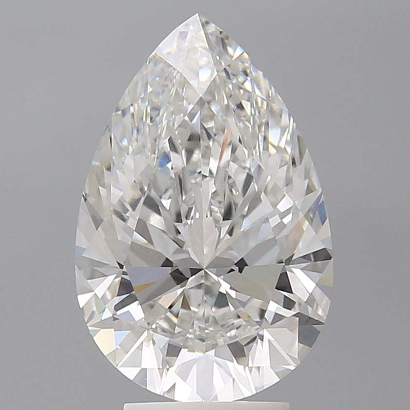 4.53ct Pear E VVS2 Lab Grown Diamond