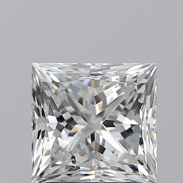 1.7ct Princess E SI2 Natural Diamond
