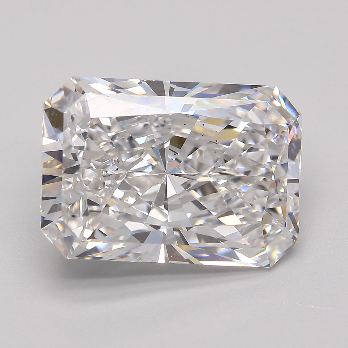 8.45ct Radiant F VVS2 Lab Grown Diamond