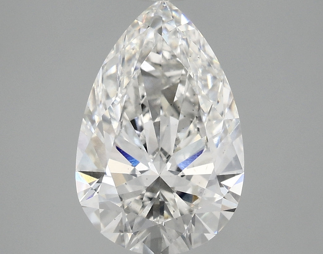2.88ct Pear F VS2 Lab Grown Diamond