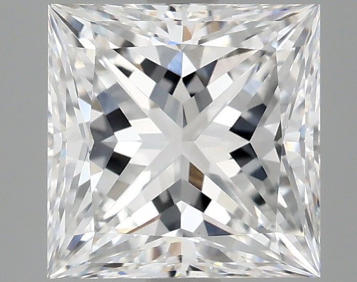 2.89ct Princess E VVS2 Lab Grown Diamond