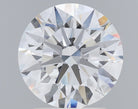 3.73ct Round F VS1 Lab Grown Diamond