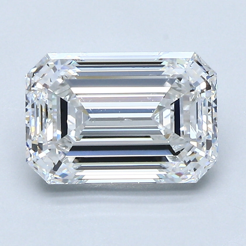 2.5ct Emerald E SI1 Natural Diamond