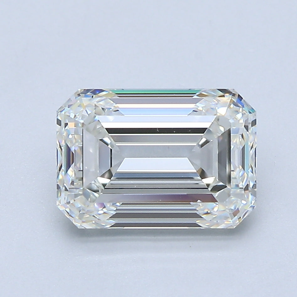 2.55ct Emerald H IF Natural Diamond