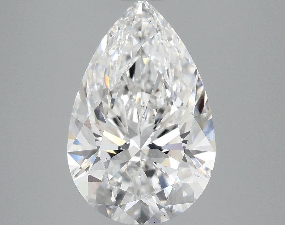 3.71ct Pear E VS2 Lab Grown Diamond